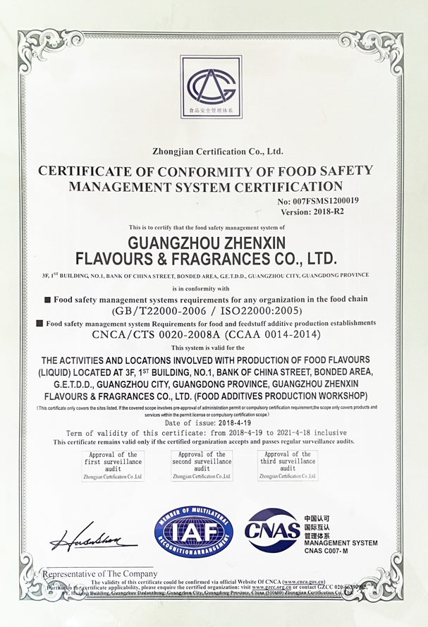 Προσαρμογή γεύσεων χυμού σακχαρόζης για την παραγωγή γευστικής γεύσης ποτού 2