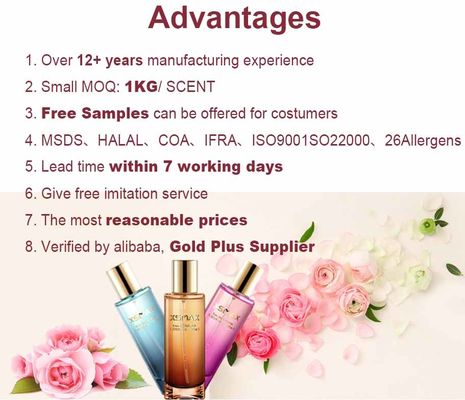 Famous Perfume Fragrance Custom Branded Perfume Oil
