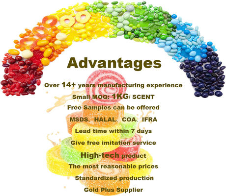 Food Grade Candy Flavors 100% Pure Cranberry Flavors For Producing Sweet Candy