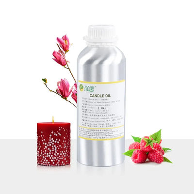 100% Pure Candle Fragrances Light Yellow Magnolia Raspberry Candle Fragrance