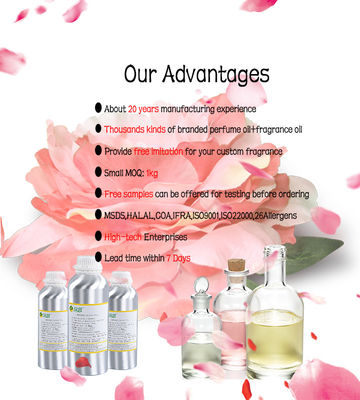 Perfume Fragrance Oils Original Oil for Branded Perfume Making Perfume Fragrance Wholesale Bulk Oil